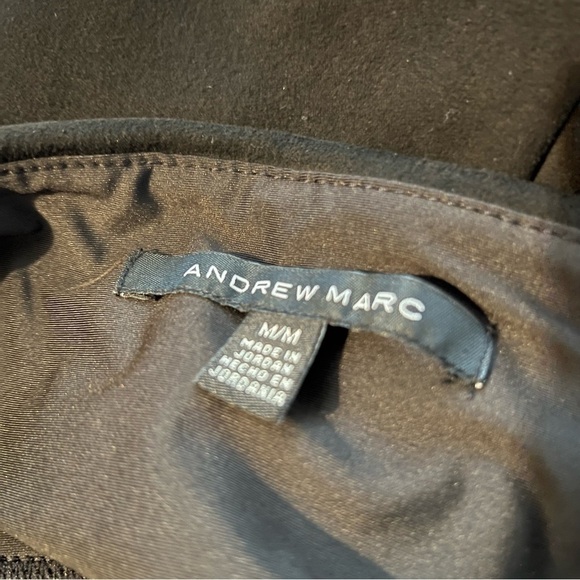 Faux suede legging-style pants by Andrew Marc SZ M - Picture 4 of 6